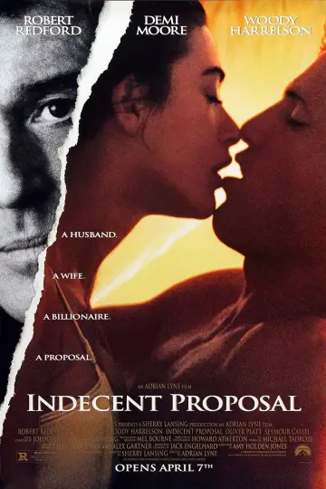 Poster to the movie "Indecent Proposal" #689505