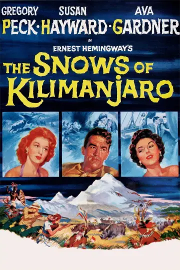 Poster to the movie "The Snows of Kilimanjaro" #1095940