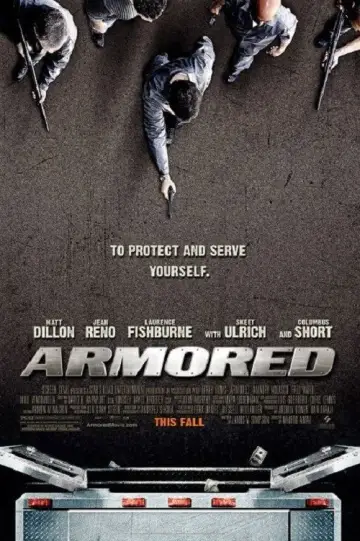Poster to the movie "Armored" #900121
