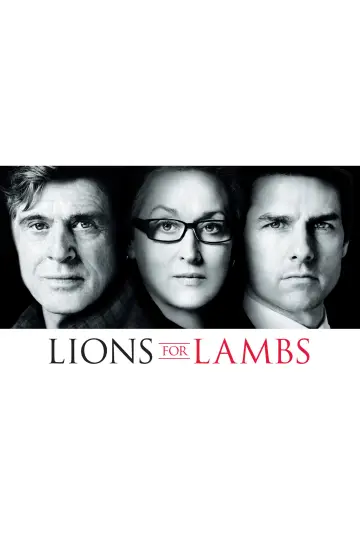 Poster to the movie "Lions for Lambs" #1002043