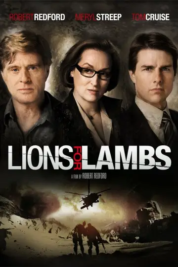 Poster to the movie "Lions for Lambs" #306891