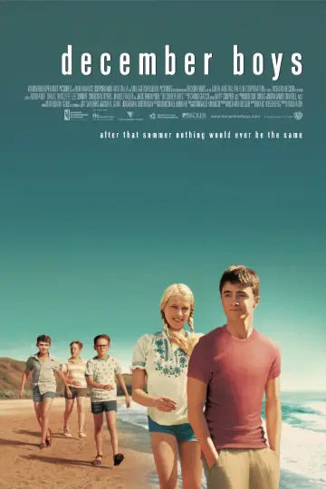Poster to the movie "December Boys" #1094347