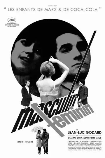 Poster to the movie "Masculin Féminin" #988855