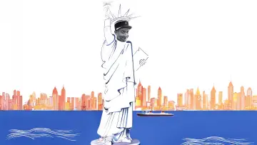 Backdrop to the movie "The Gendarme in New York" #999463