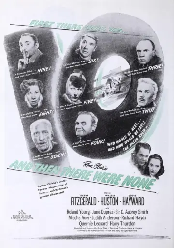 Poster to the movie "And Then There Were None" #149955