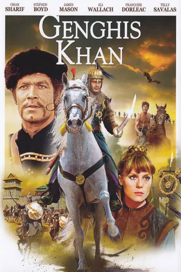 Poster to the movie "Genghis Khan" #1103473
