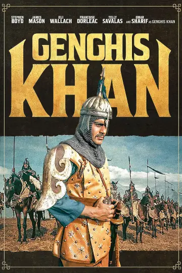 Poster to the movie "Genghis Khan" #1103475
