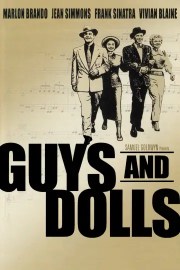 Poster to the movie "Guys and Dolls" #1023674