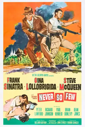 Poster to the movie "Never So Few" #1590666