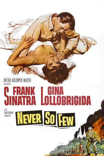 Poster to the movie "Never So Few" #1590667