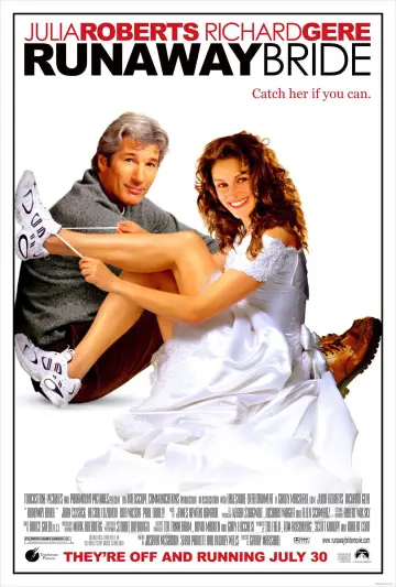 Poster to the movie "Runaway Bride" #886456