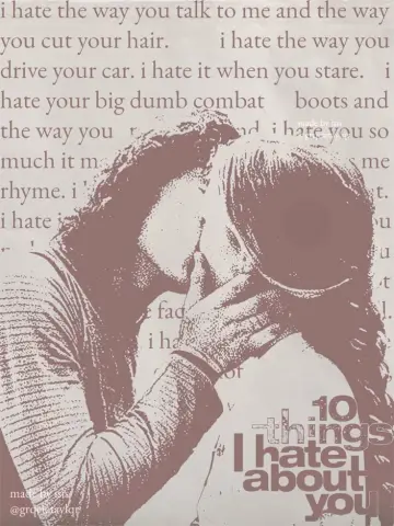 Poster to the movie "10 Things I Hate About You" #832466