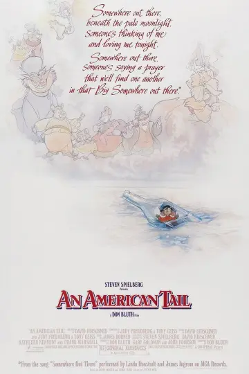 Poster to the movie "An American Tail" #864606