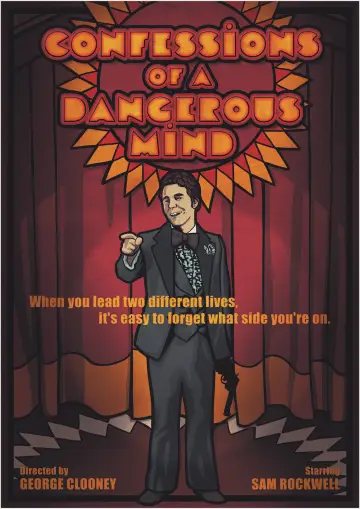 Poster to the movie "Confessions of a Dangerous Mind" #894873