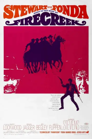 Poster to the movie "Firecreek" #919280