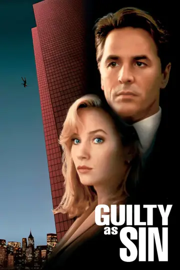 Poster to the movie "Guilty as Sin" #1059123