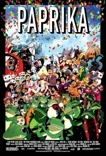 Poster to the movie "Paprika" #529432