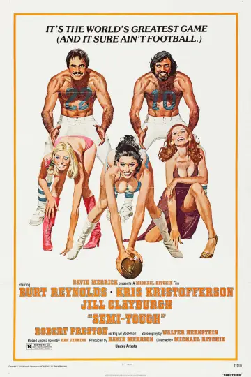 Poster to the movie "Semi-Tough" #1125086