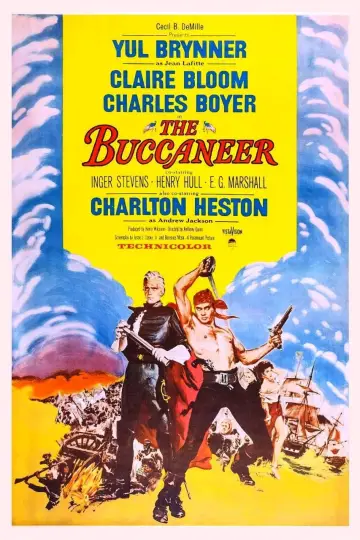 Poster to the movie "The Buccaneer" #1104778