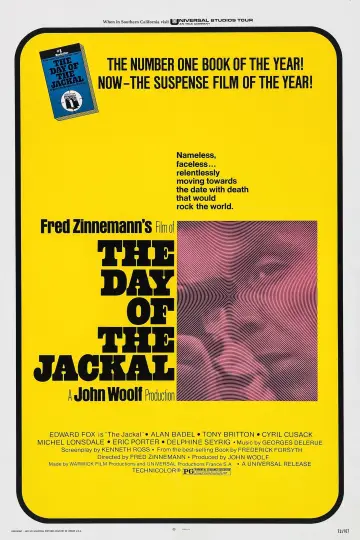 Poster to the movie "The Day of the Jackal" #124549