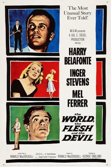 Poster to the movie "The World, the Flesh and the Devil" #1144264