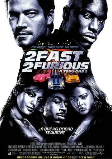 Poster to the movie "2 Fast 2 Furious" #847930