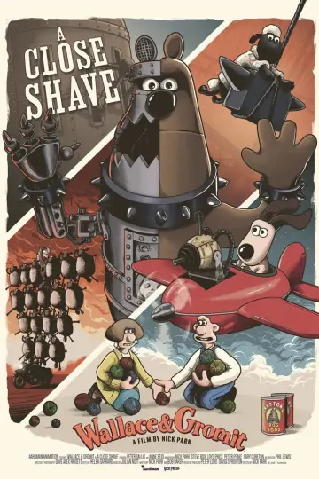 Poster to the movie "A Close Shave" #977378