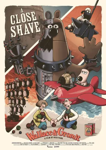 Poster to the movie "A Close Shave" #977380