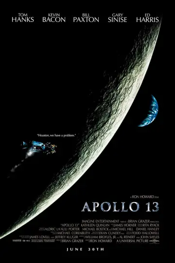 Poster to the movie "Apollo 13" #783932