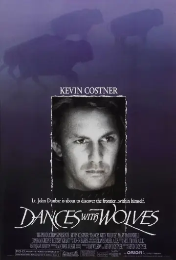 Poster to the movie "Dances with Wolves" #614063