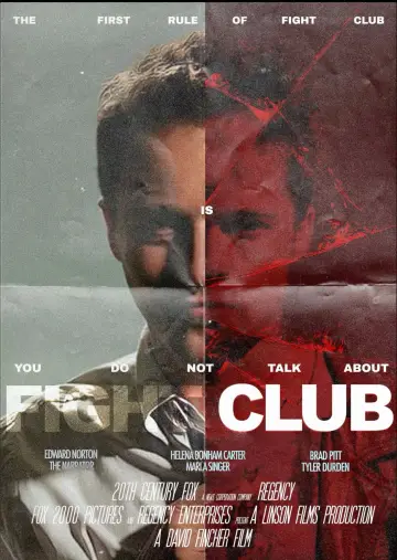 Poster to the movie "Fight Club" #1196819