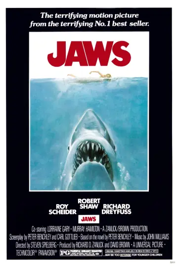 Poster to the movie "Jaws" #1642946