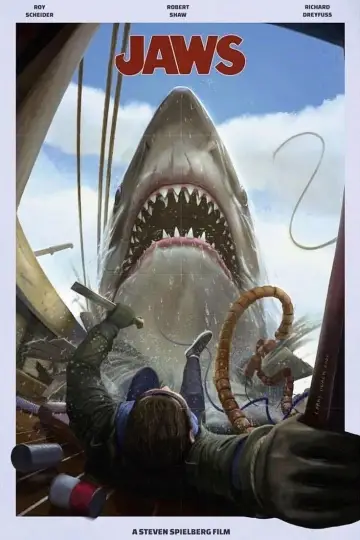 Poster to the movie "Jaws" #521250