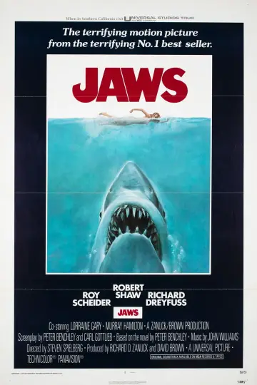 Poster to the movie "Jaws" #521255