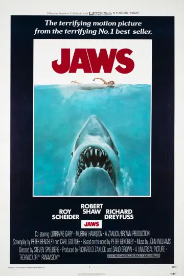 Poster to the movie "Jaws" #521257