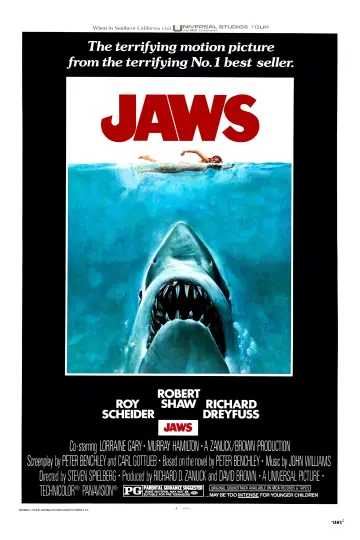 Poster to the movie "Jaws" #521331
