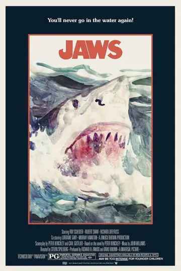 Poster to the movie "Jaws" #768274