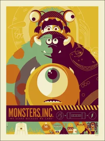 Poster to the movie "Monsters, Inc." #830751