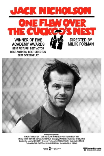 Poster to the movie "One Flew Over the Cuckoo