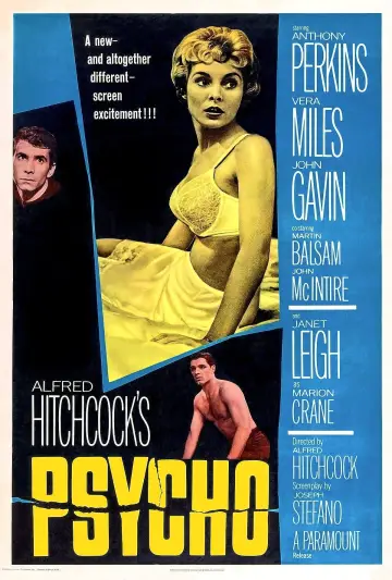 Poster to the movie "Psycho" #620166