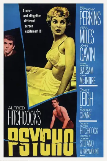 Poster to the movie "Psycho" #925504