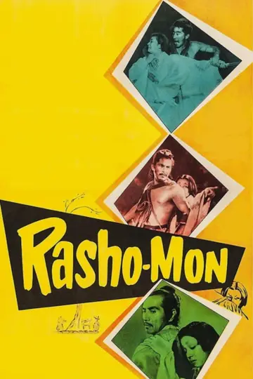 Poster to the movie "Rashomon" #702017