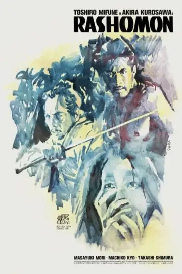 Poster to the movie "Rashomon" #841107