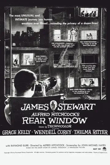 Poster to the movie "Rear Window" #174411