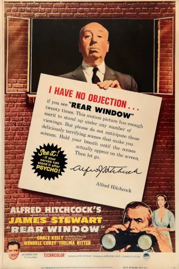 Poster to the movie "Rear Window" #96277