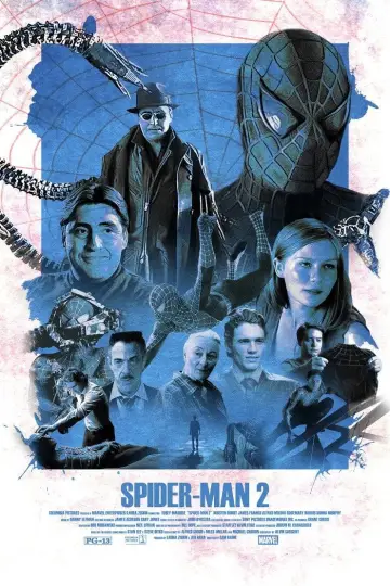 Poster to the movie "Spider-Man 2" #1197080