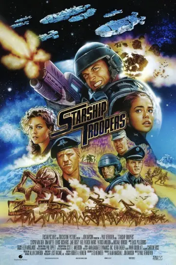 Poster to the movie "Starship Troopers" #605231