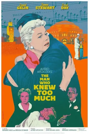 Poster to the movie "The Man Who Knew Too Much" #112284