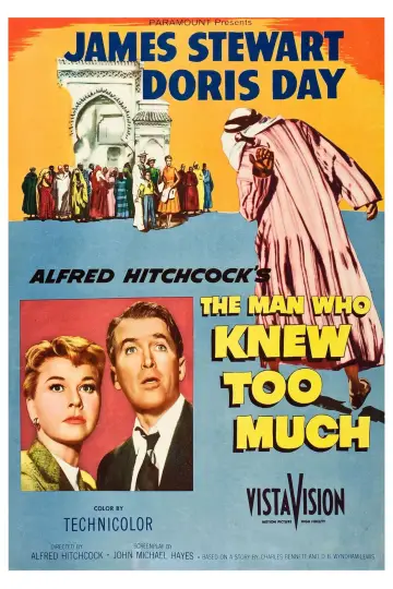 Poster to the movie "The Man Who Knew Too Much" #897818