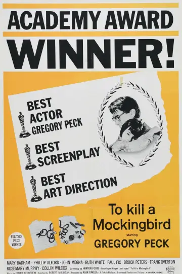 Poster to the movie "To Kill a Mockingbird" #180298